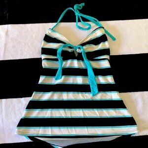 3/$15 - Hula Honey Striped  Tankini